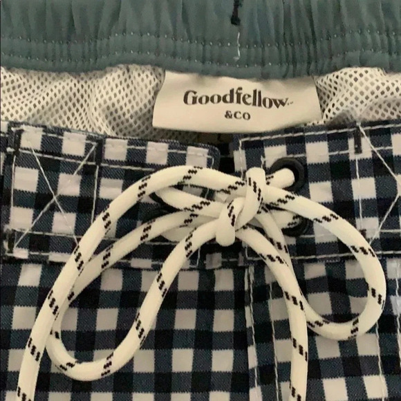 Goodfellow Gingham Board Swim Shorts Size XL NWT - Picture 6 of 6